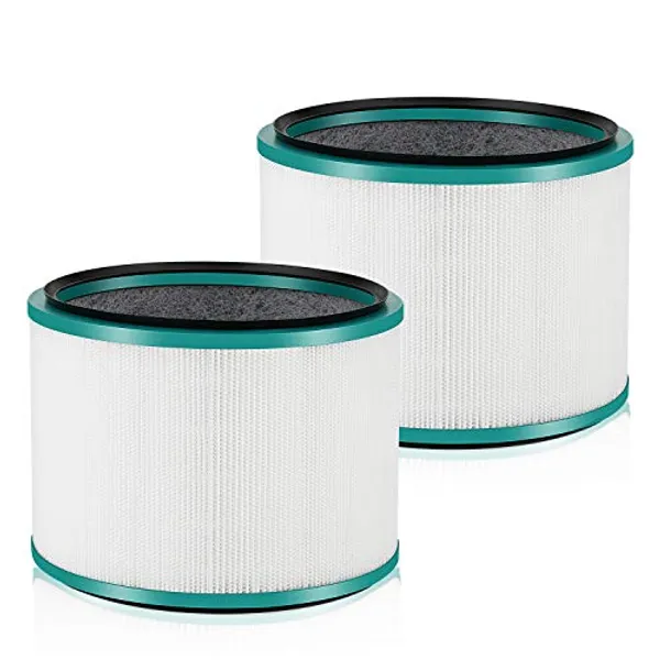 2 Pack HP01 HP02 Filter For Dyson HP01 HP02 Pure Hot Cool Link Air Purifier
