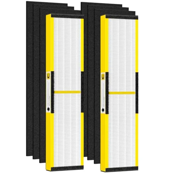 2 Pack FLT5000 Filter C Replacement for G-Guardian Air Purifier AC5000