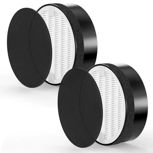2 Pack LV-H132 Replacement Filter for LEVOIT LV-H132 Air Purifier