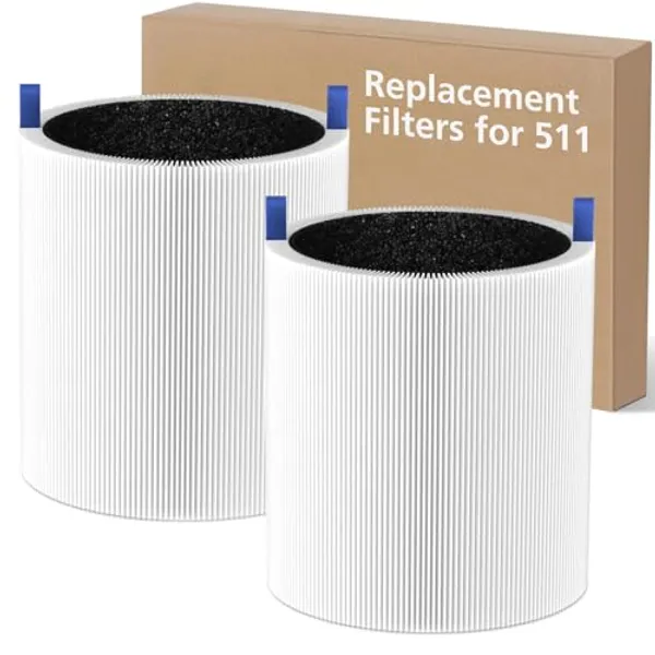 Blue Pure 511 Replacement Filter for Blueair Blue Pure 511 Air Purifier