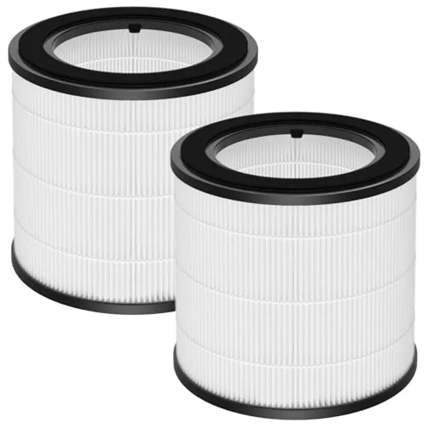Lot de 2 filtres HEPA de rechange compatibles avec purificateur d'air Philips 800 Series…