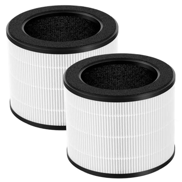 2 Pack Airmega 100 Filter Replacement For Coway Airmega 100 Air Purifier
