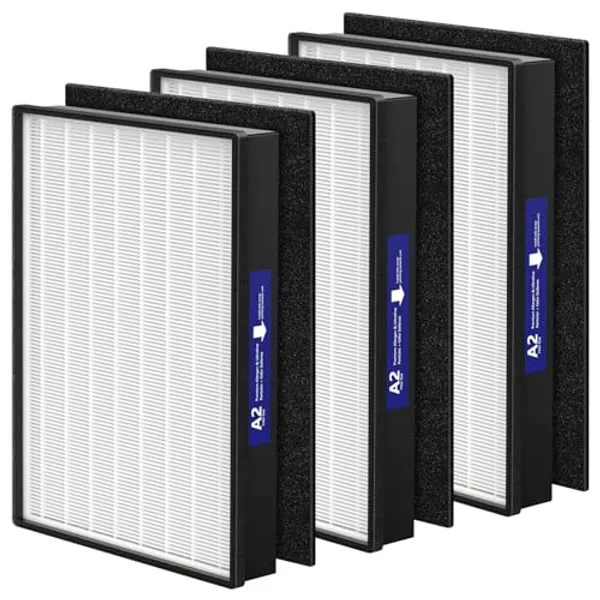 3 Pack A2 Filter Replacement For 3M Filtrete Room Air Purifier