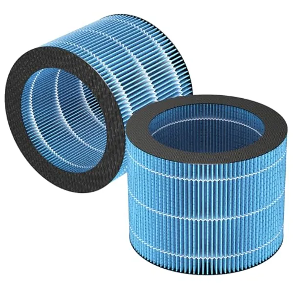 2 Stück AMF220 Ersatzfilter kompatibel mit Philips AMF220/15 und HU3916 HU3918 HU2716 HU2718…