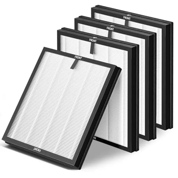 4 Pack MR5866 Filter Compatible with MORENTO MR5866 Air Purifiers
