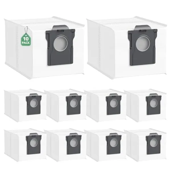 10 Pack L10s Ultra Gen 3 Staubbeutel für Dreame L10s Ultra Gen 2/Gen3/X40/X50 Ultra/ L10s Pro…
