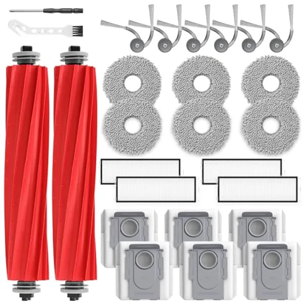 Kit de 26 accessoires et pièces détachées pour aspirateurs robots Roborock QV 35A/QV 35S