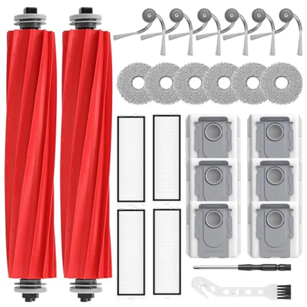 26PCS QV 35A Accessories, QV 35S Replacement Kit for Roborock QV 35S/QV 35A